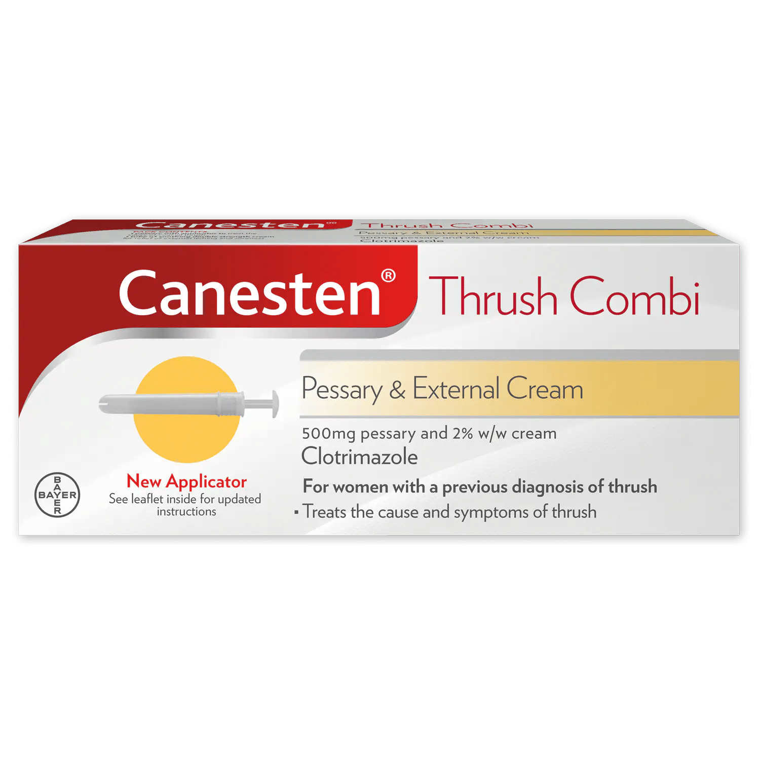 Canesten Combi Cream Pessary & External Cream
