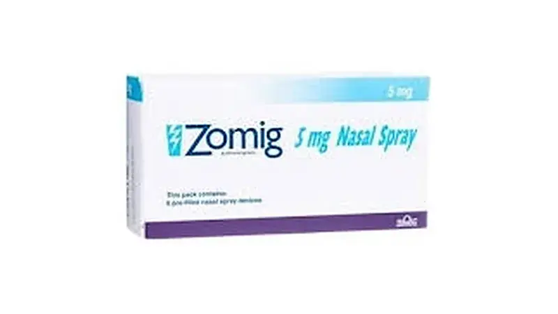 Zomig 5mg nasal spray pack